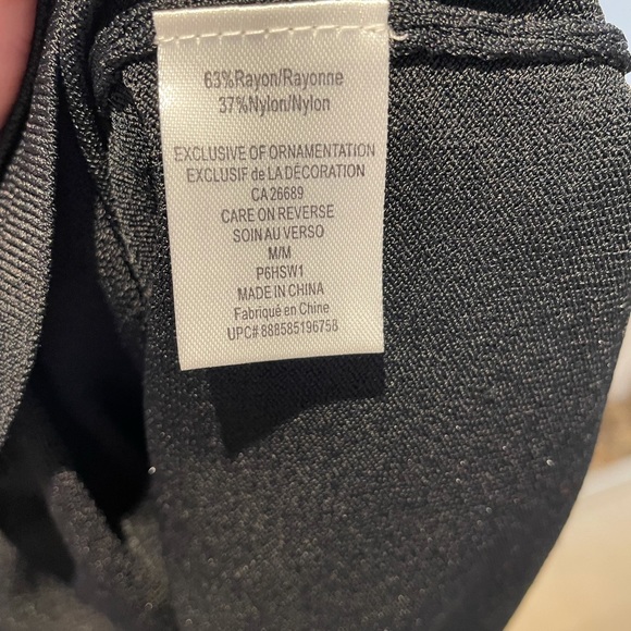 Parker Shadow Stripes ribbed knit body con dress - Picture 13 of 13